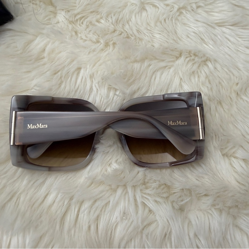 MaxMara MM0131 20F grey/striped 56/18/135 WOMAN sunglasses - Picture 3 of 8